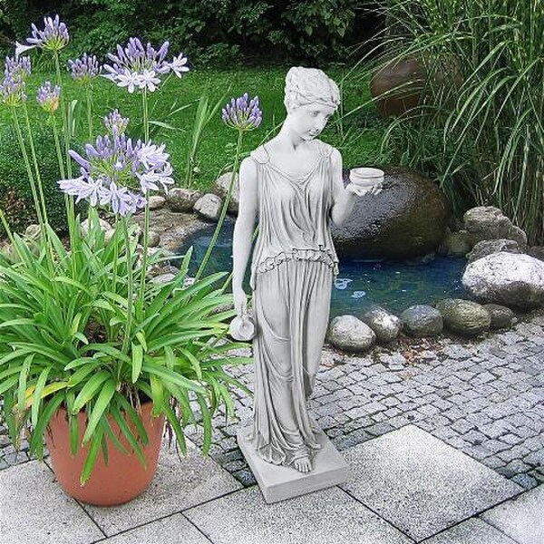 Hebe the Goddess of Youth Statues Garden Decorative Classical Woman